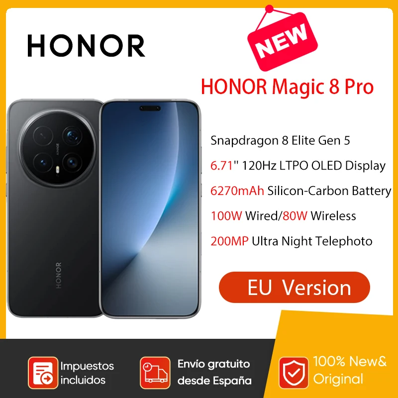 Smartfon HONOR Magic 8 Pro z EU za $1030.23 / ~3729zł