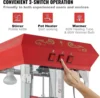 Commercial Popcorn Machine,   Popcorn Maker for 48 Cups per Batch 5