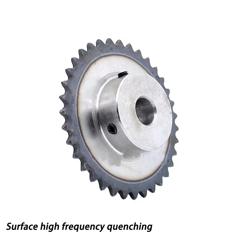 Industrial Drive Sprocket 1Pcs #25 Roller Chain Sprockets Wheel 9T to 40T Bore 6mm to 20mm Pitch 1/4" 6.35mm For 04C Chain Sprocket Wheel