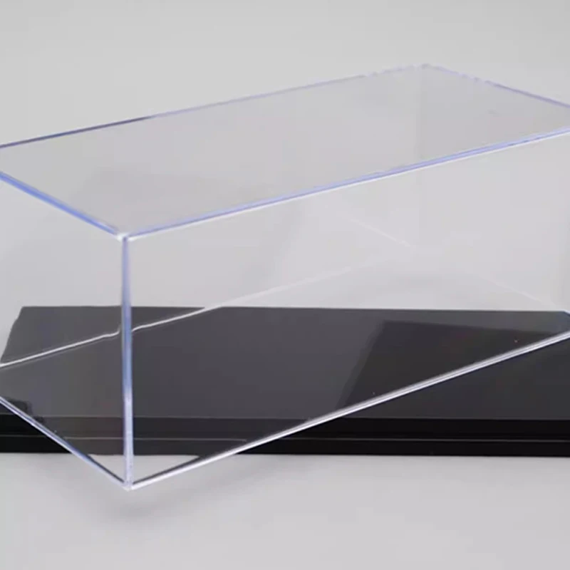 1:64 Car Model Display Box Transparent Protective Case Acrylic Dust Hard Cover Storage Holder 6