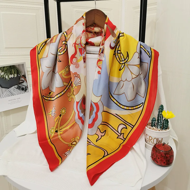 New Creative Silk Scarf Female Flying Rebound Pipa Scarf Decorative