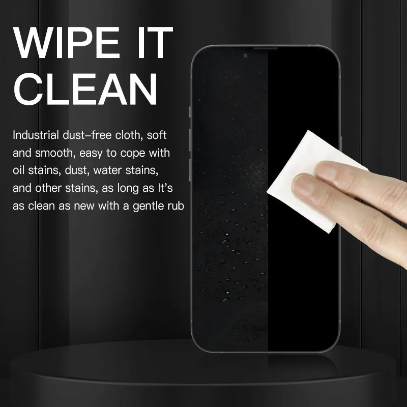 

MaAnt Anti-static Clean Dustless Cloth Soft Fiber Cleanroom Wiper For Phone Screen Glass Camera Len Clean Tool