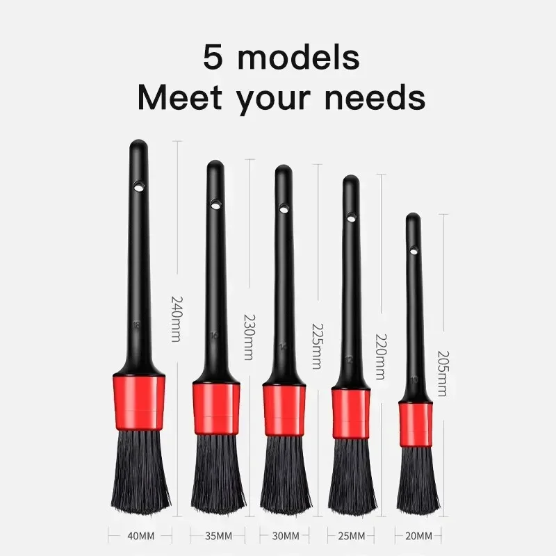 Car Dust Brush Car Wash Brush Detail Small Automotive Interior Cleaning Tools Air Conditioner Air Outlet Cleaning Brush