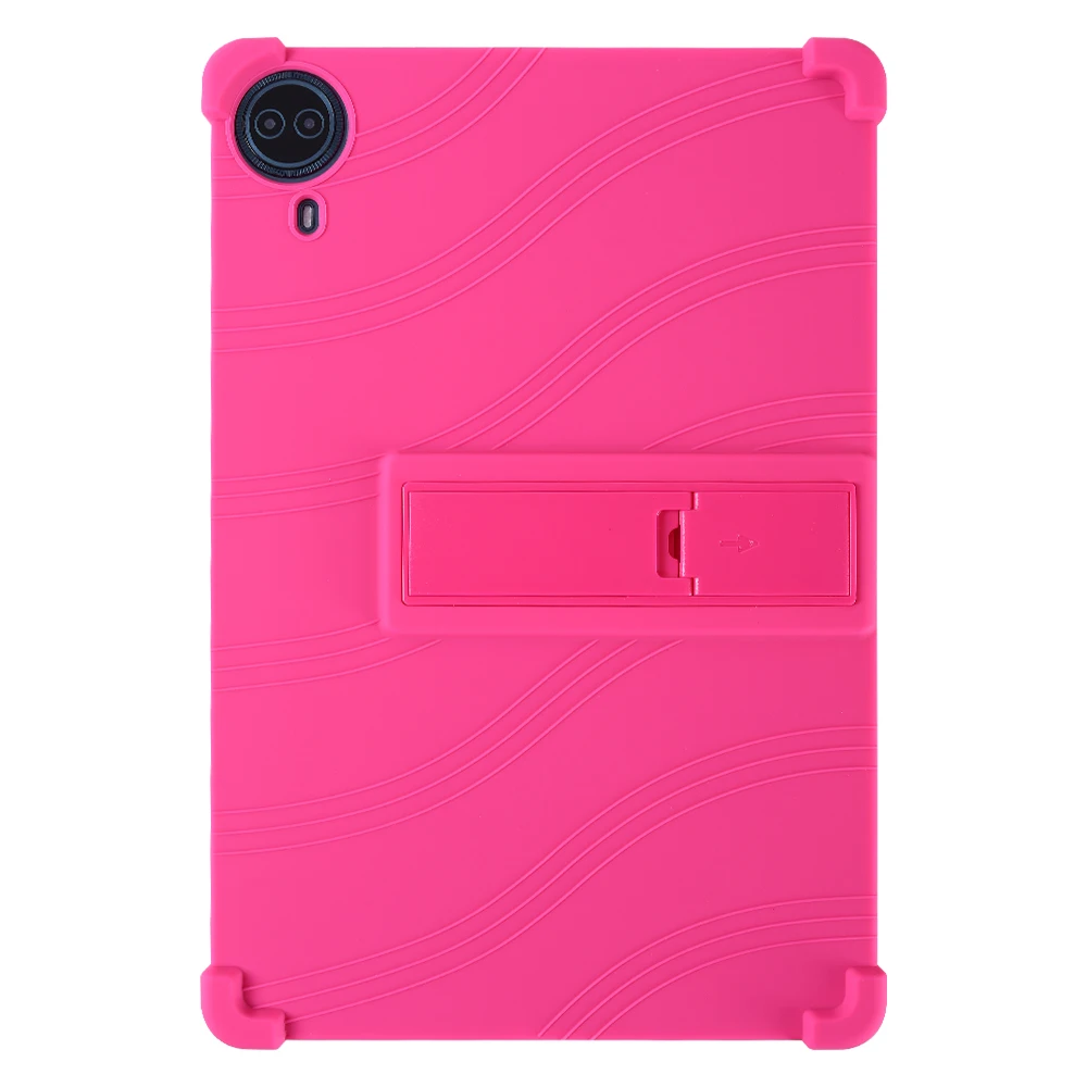 Shockproof 14 Tablet Silicone Case with Foldable Stand