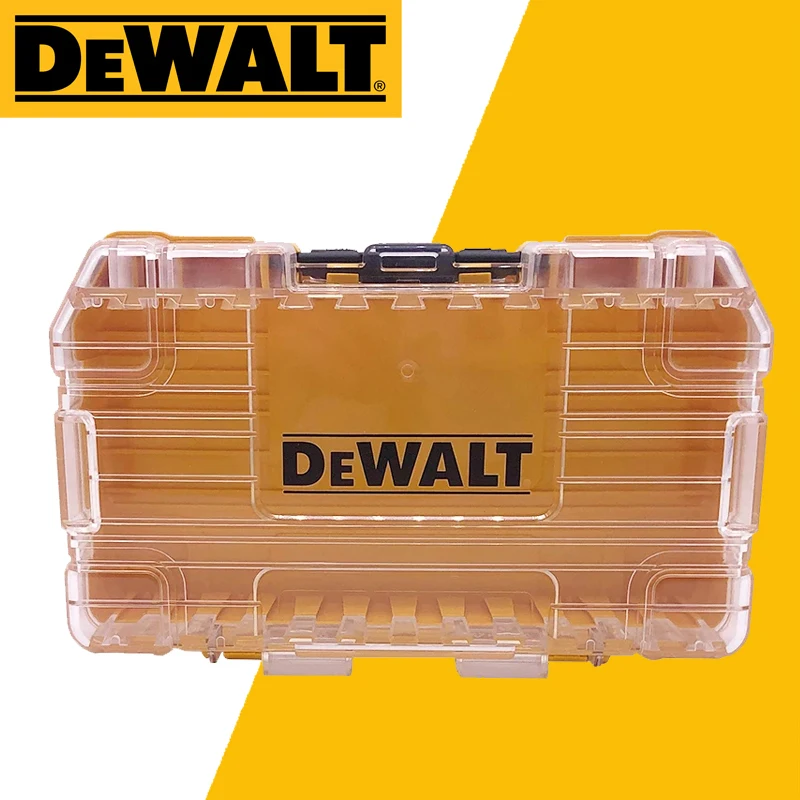 DEWALT Original Medium Box Tough Case Parts Accessories Storage Tools Box Drill Bit Stackable Tool Storage tool storage box parts storage box storage organizer box parts organizer