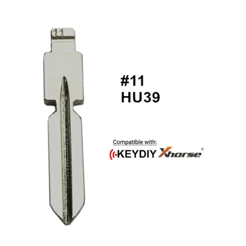 5pcs Type #11 HU39 KD VVDI Car Key Blade For Mercedes Benz W168 W124 W202 W210 W211 W203