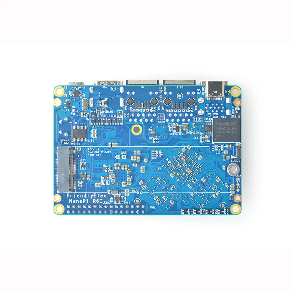 Youyeetoo NanoPi R6C  Rockchip RK3588S 4GB/8GB RAM 32GB eMMC ̴ IoT Ʈ ġ , ȵ̵/FriendlyWrt/