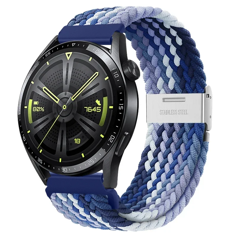 Sport Nylon Smartwatch Strap - 20mm/22mm Bracelet Band