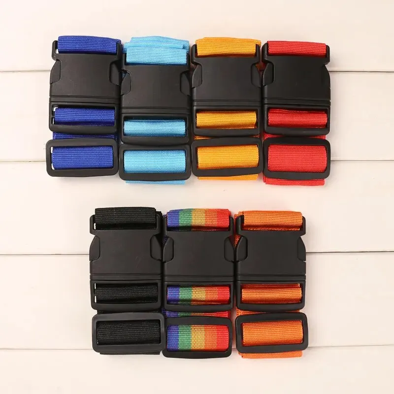Travel Luggage Strap Adjustable Password Lock Packing Belt Baggage Secure Lock Anti-theft Luggage Strap Bundling Belt Packing 6