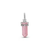 Hot Sale Pink White Purple Crystal and Crown Head Robot Trinket Charm Bead Fit Original Silver 925 Necklace Bracelet DIY Jewelry 4