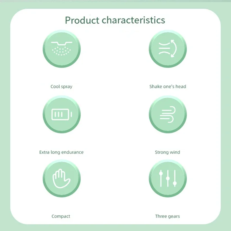 مروحة رذاذ محمولة، مروحة رذاذ محمولة بقدرة 4000 مل...