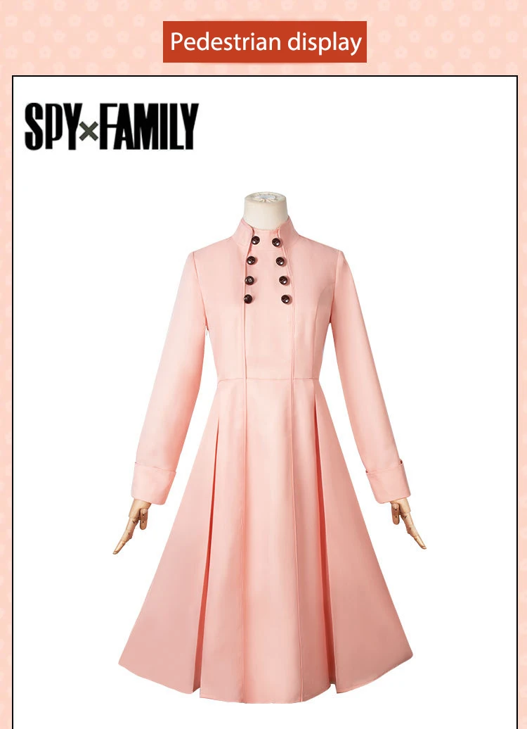 Spy x Family: Yor Forger | Pink Dress Cosplay Costume Set 30 Spy x Family Yor Forger Pink Dress Cosplay Costume