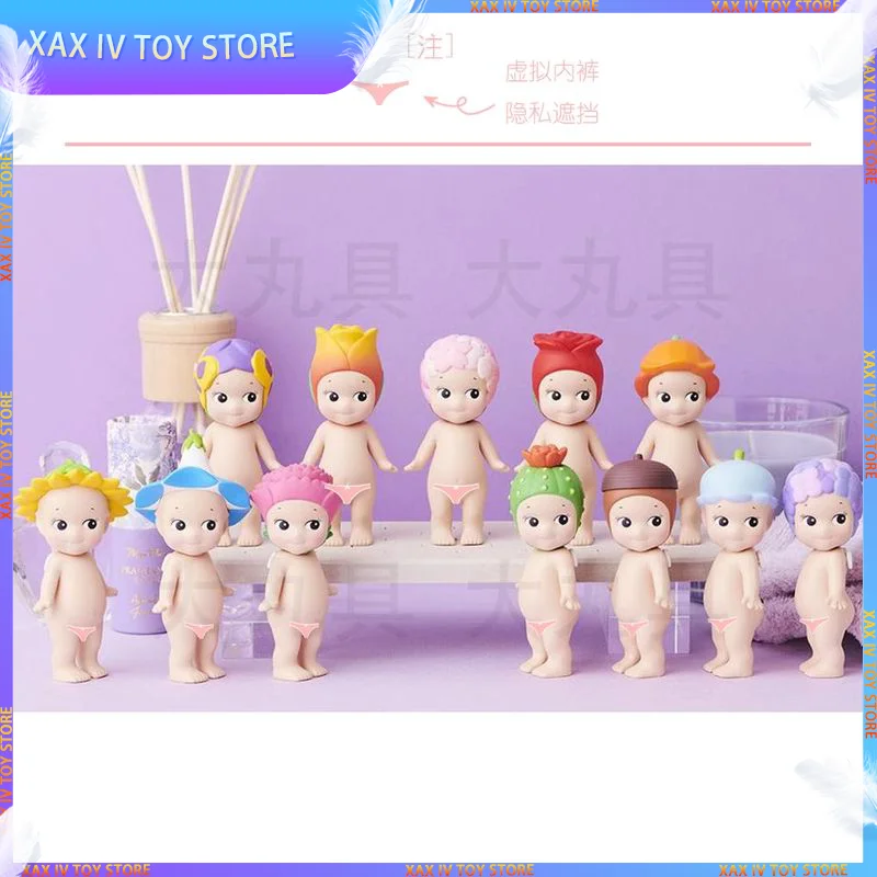 

New Sonny Angel Flower Series Blind Box New Sunflower Rose Sonnyangel Authentic Desktop Decoration Children's Birthday Present