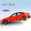 1:24 BMW i5 M60 Coupe Alloy Car Model Diecasts Metal Limousine Pure Electric Vehicles Car Model Simulation Sound Light Kids Gift 6