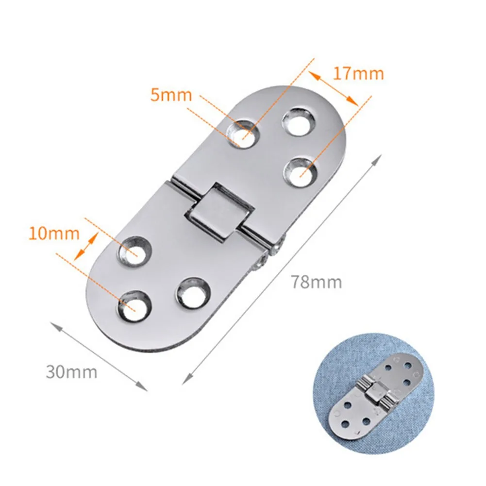 Description Picture 6 of item2pcs Folding Table Zinc Alloy Hinges For Flip Top Table Cabinet Door Furniture For Computer Desk, Sewing Machine Windows Doors