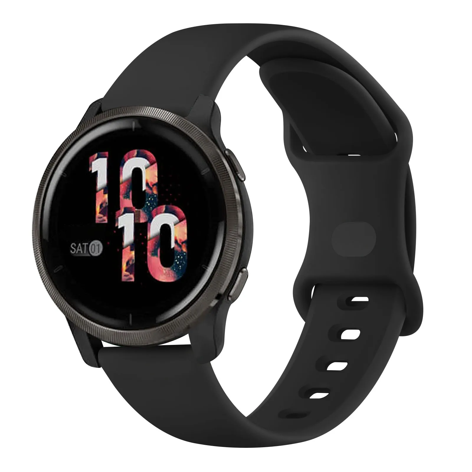 Versatile 20mm Silicone Watch Strap - Durable & Stylish Wristband Replacement