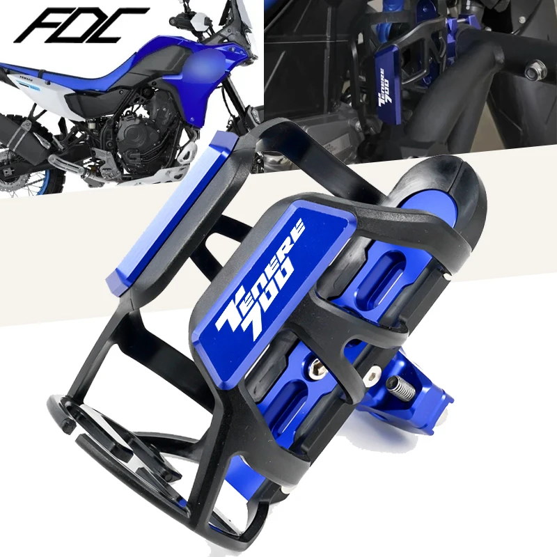 For Yamaha Tenere700 Tenere1200 T7 Rally Tenere 700 1200 2022-2025 Motorcycle Accessorie Beverage Water Bottle Drink Cup Holder