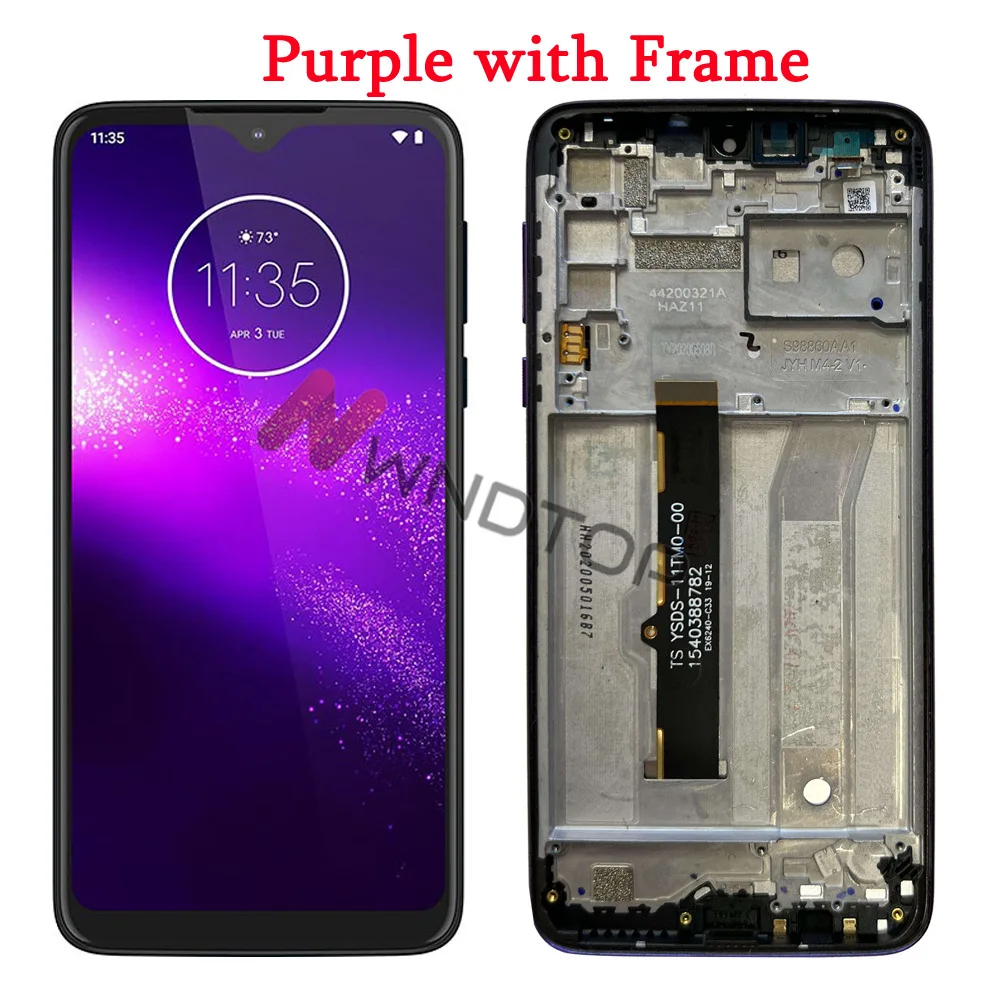 LCD For Motorola One Macro LCD Display Touch Screen Digiziter