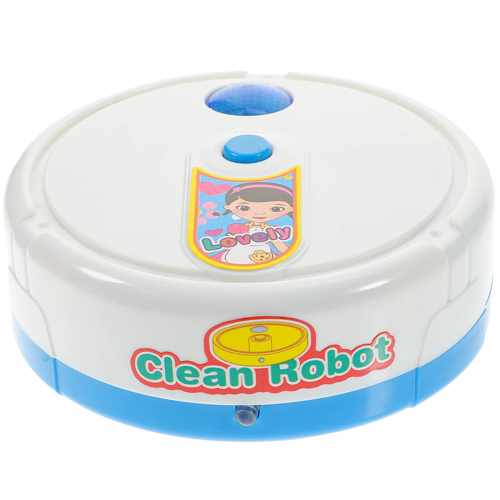 

Sweeping Robot Mini Vacuum Cleaner Cartoon Cleaning Imitation Toy Electrical Appliance Abs Children Toddler Lovely