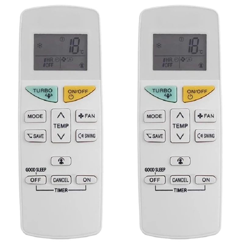 

2X для пульта дистанционного управления для DAIKIN Aire Acondicionado ARC470A1 ARC469A5 FTX35JV RX35JV