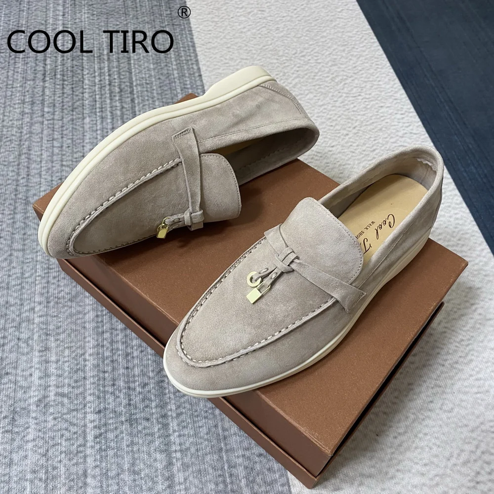 COOL TIRO MENS casual shoes FASHION LEATHER fallow loafers shoes gray ventilate Sport Shoes Platform Sneaker anti-slip