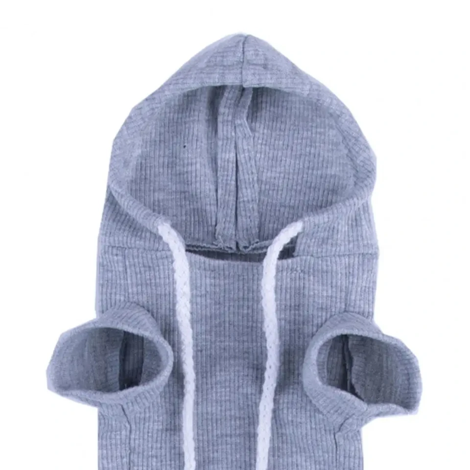 Cozy Fleece Pet Hoodie for Small Animals