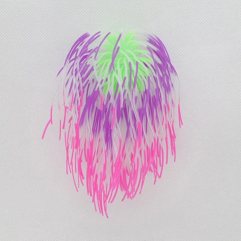 Artificial Silicone Emulation Firework for Underwater World Decoration Aquarium Fish Tank