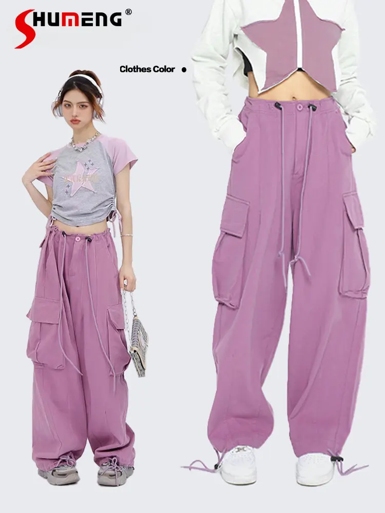 monos-de-estilo-japones-para-mujer-ropa-de-calle-retro-pantalones-holgados-de-cintura-alta-con-cinta-purpura-pierna-ancha-otono-2023