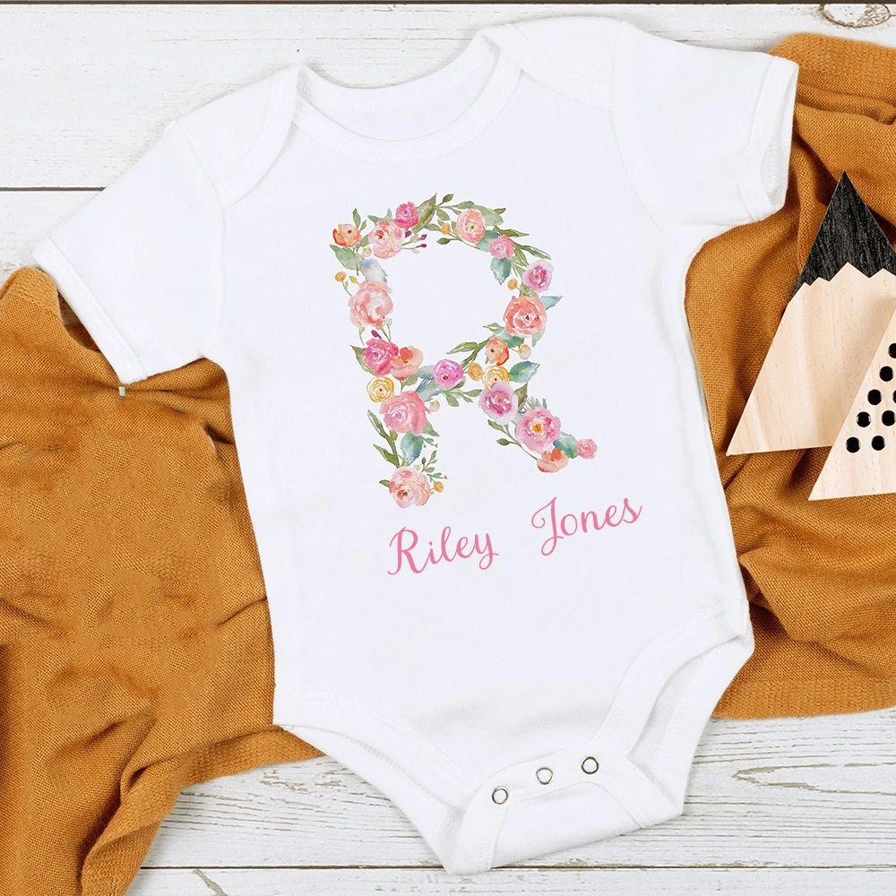 Baby Rompers Girl Shower Gifts Personalized Gifts Baby Girls Baby