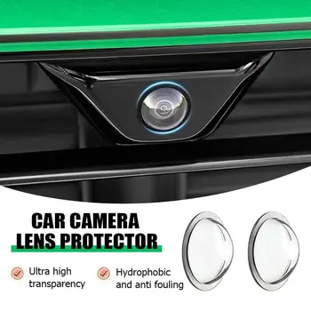 2 Pezzi Protezione Avanzata per Lenti Telecamera Auto, Protezioni Antigraffio per Lenti Telecamera Auto, Accessori di Protezione Impermeabili e Antipolvere