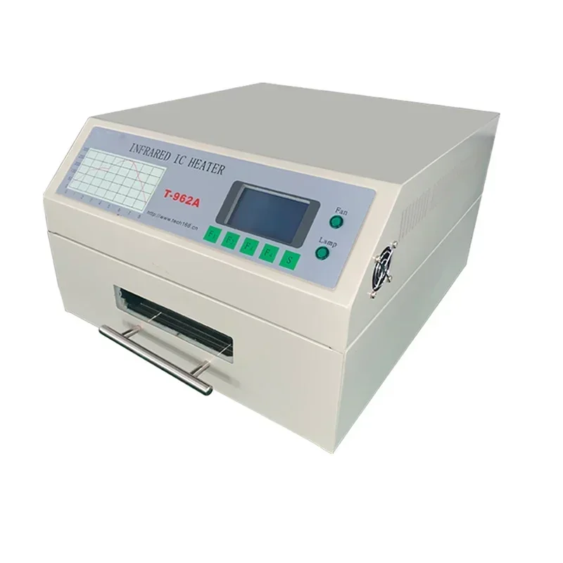 Small Reflow Soldering T962 Series Desktop Intelligent Infrared T962A962C Drawer Furnace BGA Chip Welding Machine 2