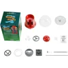 Mini Gumball Machine Vintage Candy Dispenser with Glass Globe Metal Base 3