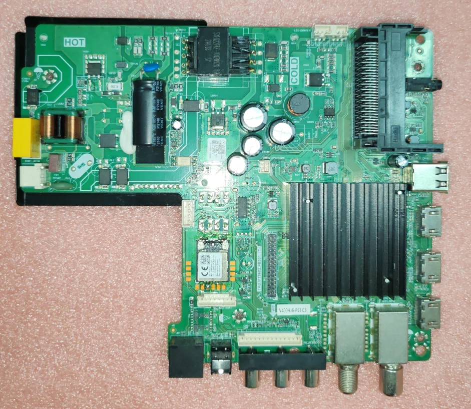 

Free shipping! TPD.MT9602.PB801(T) WiFi three in one network TV motherboard tested well with multiple specifications, see pict