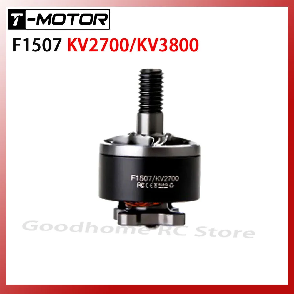 

T-MOTOR f1507 1507 2700kv 3-6s3800kv3-4s бесщеточный двигатель для радиоуправляемого дрона cinering fpv racing cinering betafpv