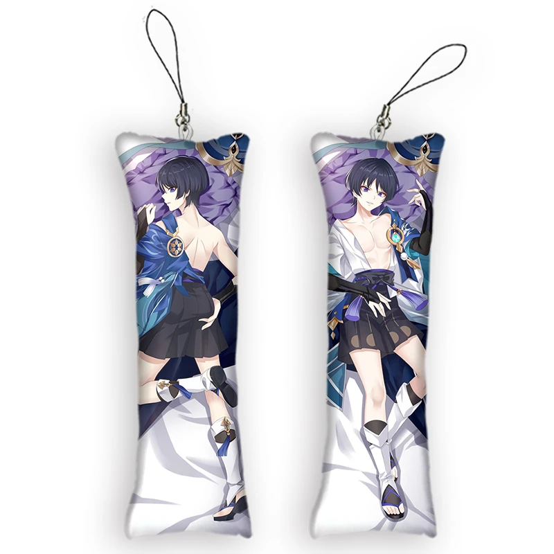 Genshin Impact Wanderer Keychain Genshin Impact Mini Dakimakura