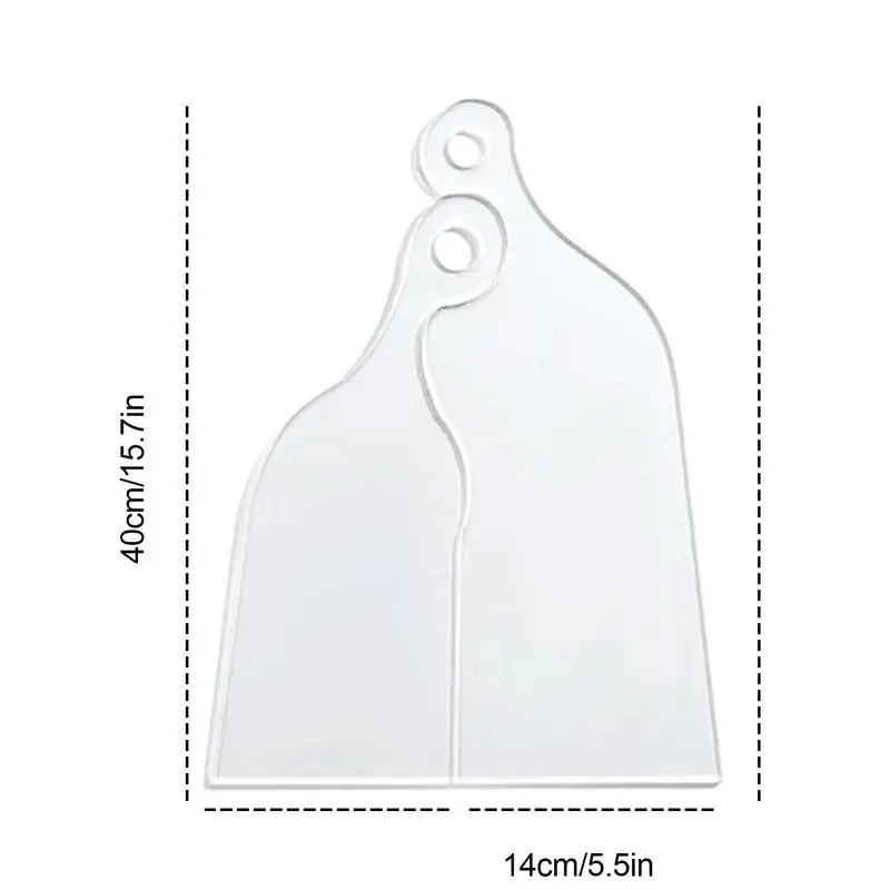 Durable Acrylic Cutting Board Template Guide Tool
