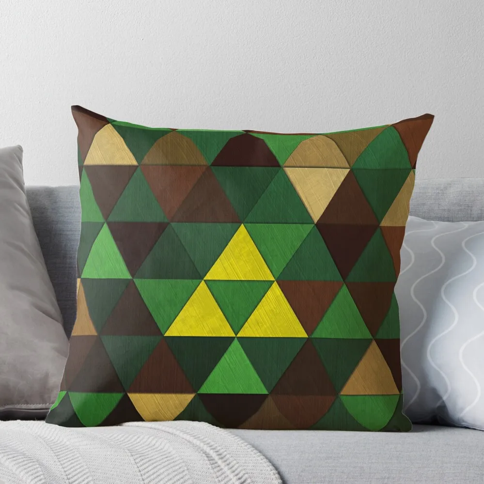 

Triforce Quest Throw Pillow christmas supplies Pillowcase Cushion Ornamental Pillow pillowcases for sofa cushions