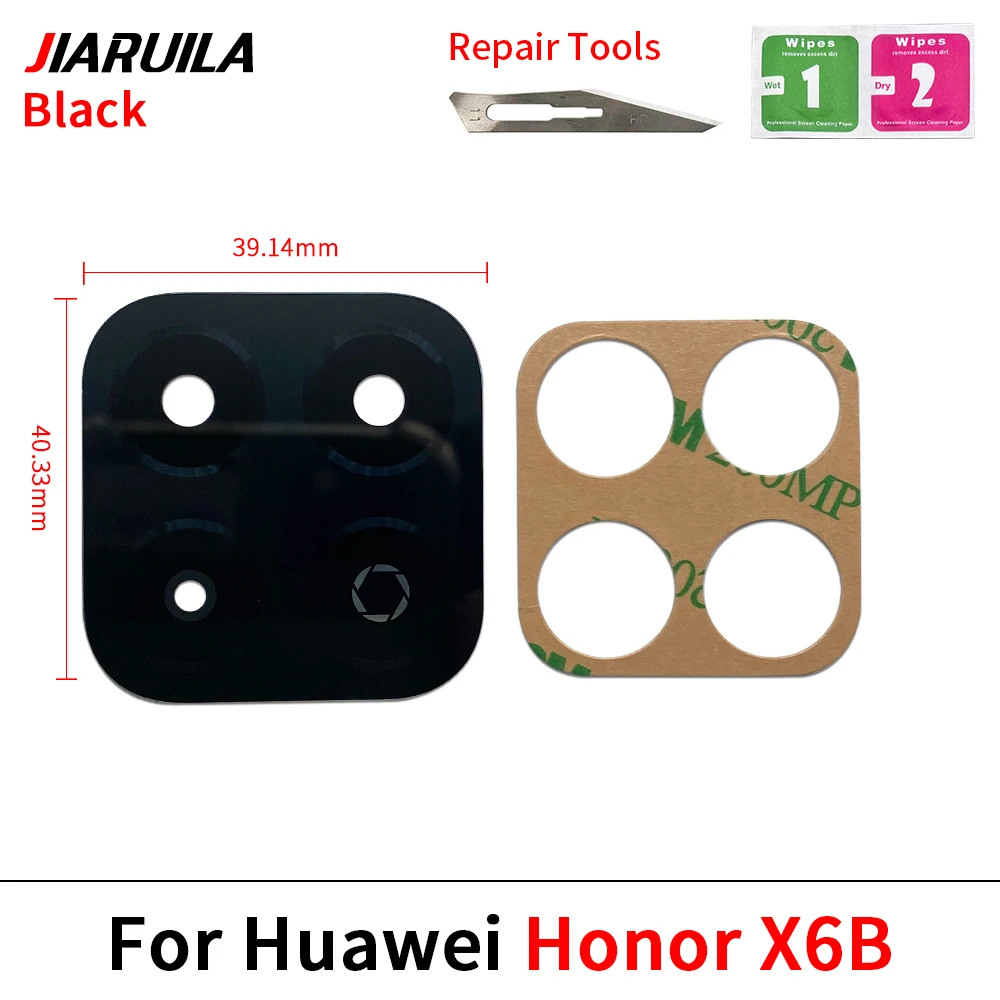 High-Quality Rear Camera Glass Lens Replacement with Adhesive and Repair Tools