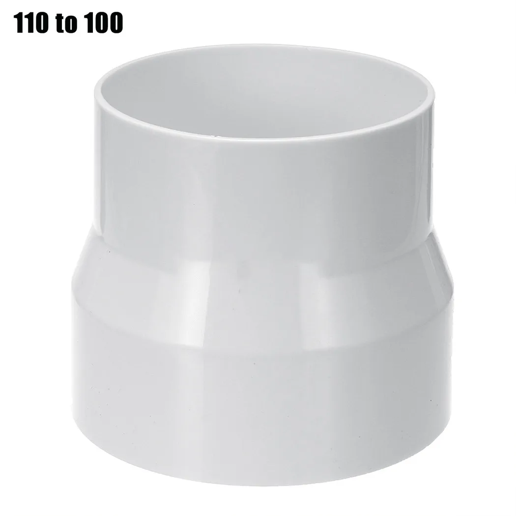 

Exhaust Fans Adapter 150 To 100mm Fittings 200 To 150mm ABS Non-toxic Parts Pipe Plastic Reducer Replace Spare