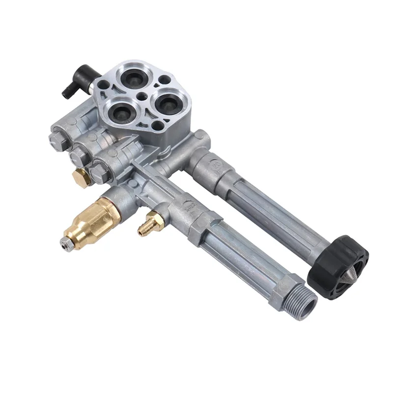 모델 RMW2.2G24 및 SRMW2.2G26 AR42518 AR43061 AR42940을 갖춘 Generac 압력 세척기용 교체 펌프 헤드 어셈블리