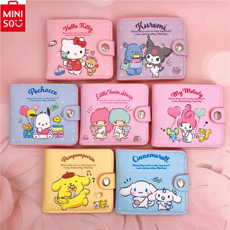 

Sanrio Anime Kawaii Hello Kitty Cinnamoroll My Melody Little Twin Star Pochacco PuCasual Money Bag Coin Purse Card Holder Wallet