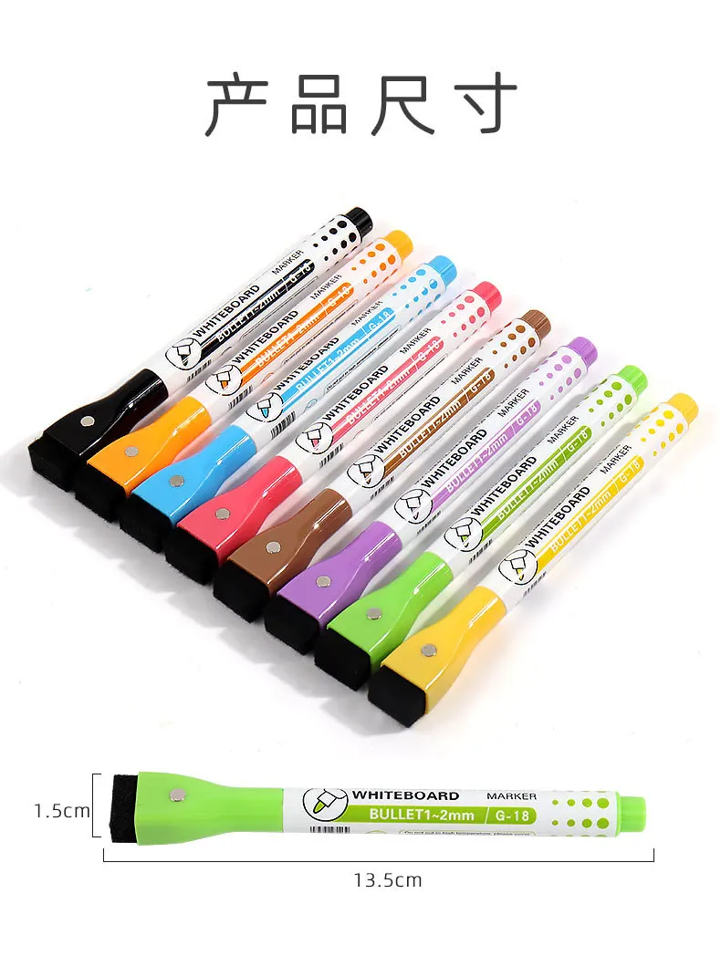 Crayon Tableau Blanc Effacable Lifeant Lot De 10 Marqueurs Pour