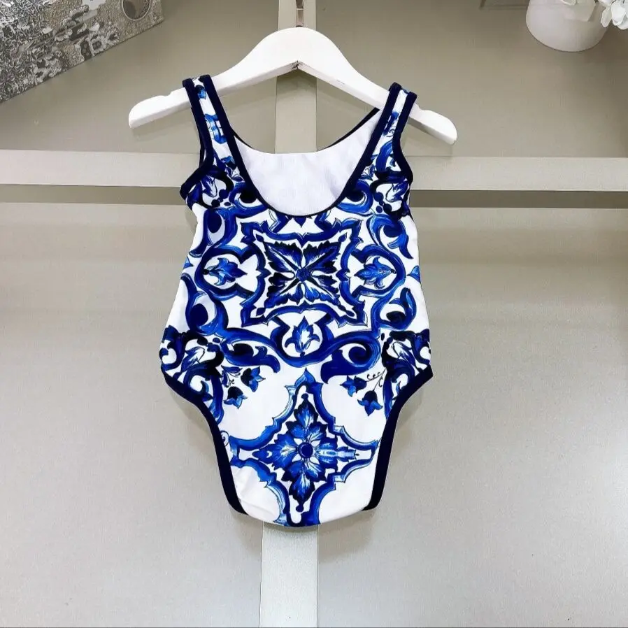 Girl Swimsuit Flower Girl Swim Wear Summer Children clothes 2-12y children swimsuit children swimsuits