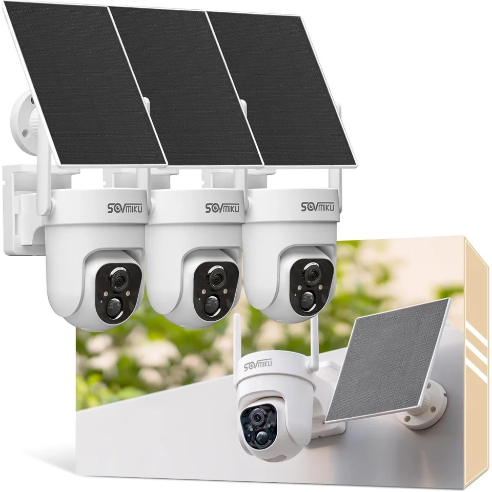 192GB Wireless Outdoor Solar Security Camera