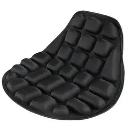 Universal Soft Comfort EVA Foam Motorcycle Seat Cushion for Enhanced Riding Experience (Black)