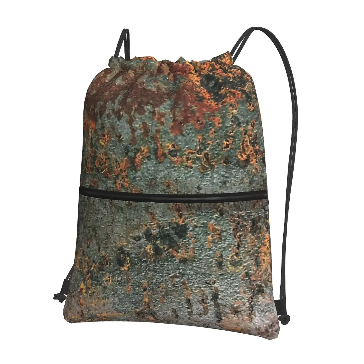 

Rust Portable Backpacks Drawstring Bag Multi-function Drawstring Bundle Pocket Shoes Bags For Travel Sport Man Woman