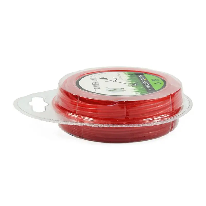Grass Trimmer Line Trimmer Line 2.4mm&times;15m Grass Cut Strimmer Line Round Nylon Cord Wire String For Grass Trimmer