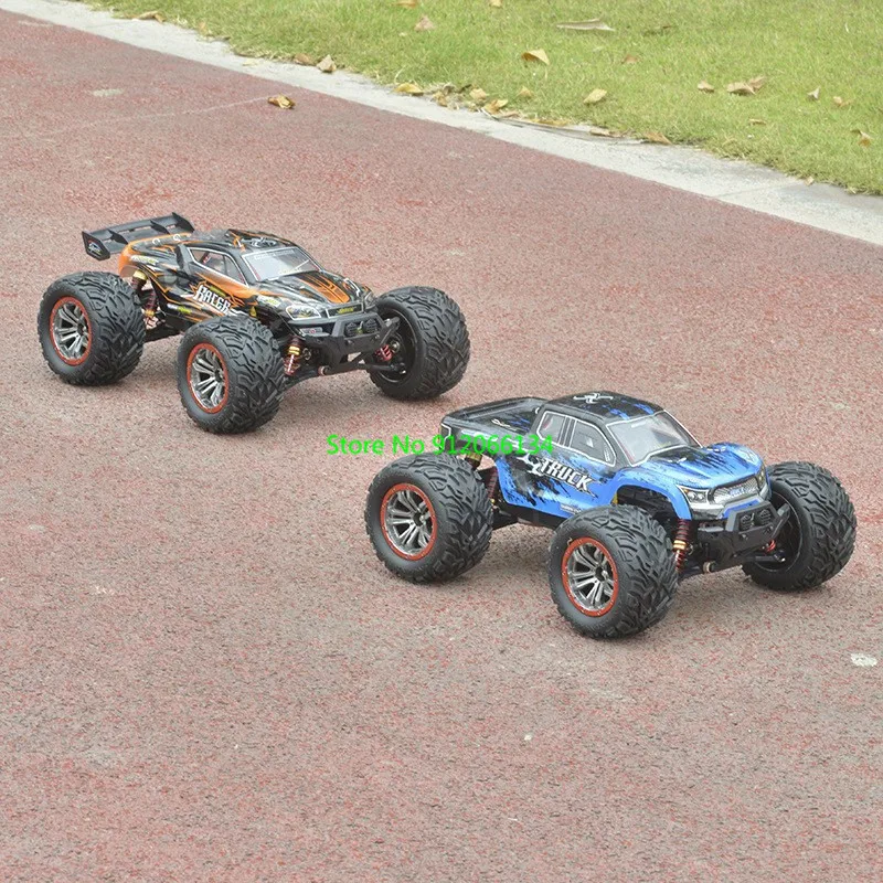 1/12 70KM/H 4WD Drift Racing RC Car Truck Model 2.4G Waterproof Metal Hydraulic Shock Absorber High Speed Remote Control Car Toy 2