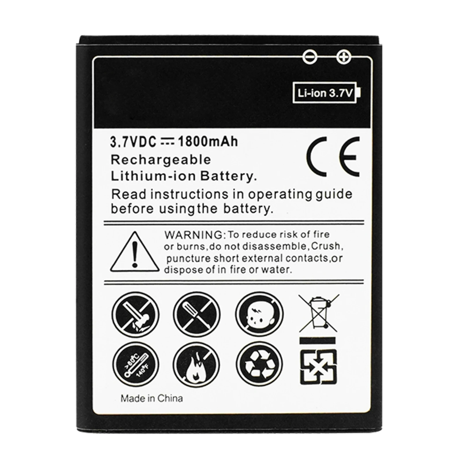 Per Batteria Ricaricabile Agli Ioni Di Litio Galaxy S2 / I9100 1800Mah