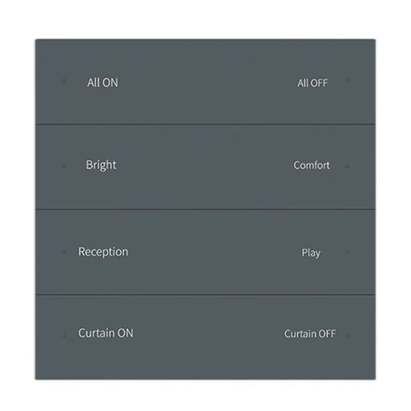 Scene buttons